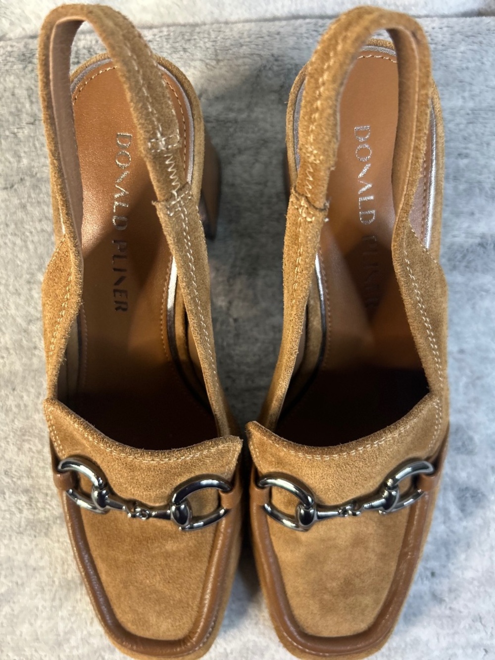 Donald Pliner (Donald J. Plinerlingback bit loafer pump 8 1/2